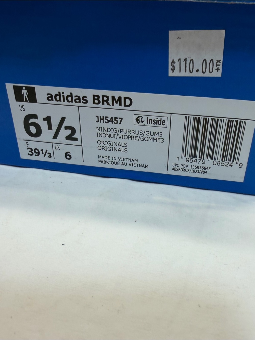 NWT Adidas Campus Pastel Pink & Blue Canvas Sneakers 6.5M/8W - Picture 2 of 9